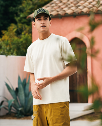 Aistecx® Boxy T-Shirt - Cloud Dancer